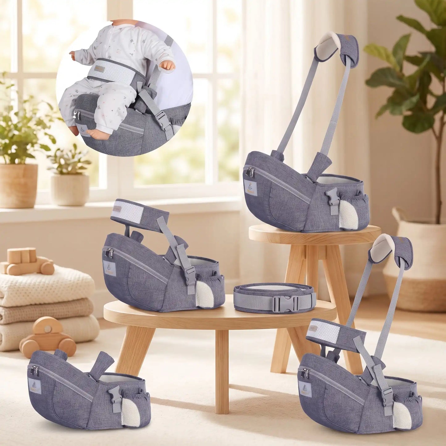 Porte-bébé ergonomique-hanche