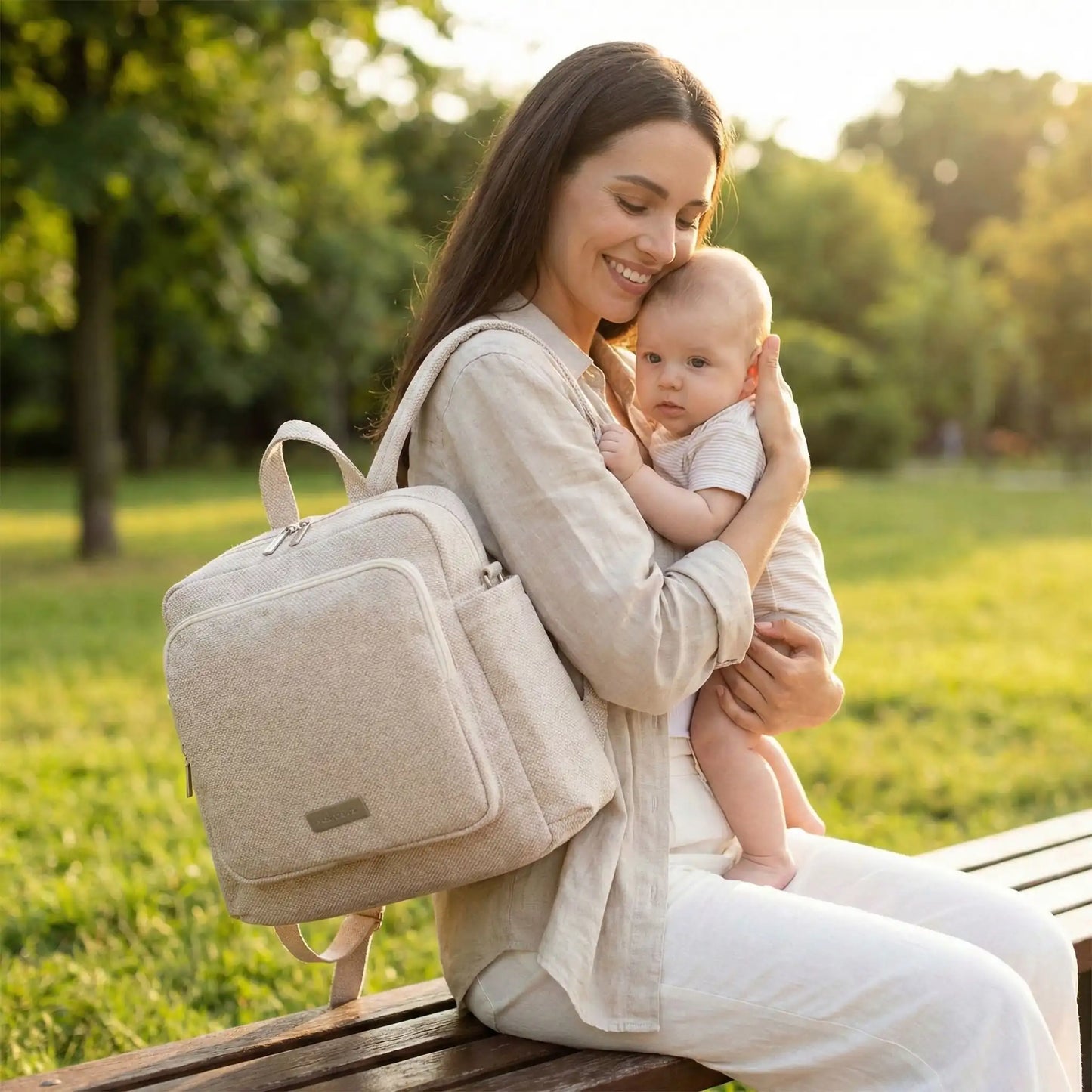 Sac à langer à dos