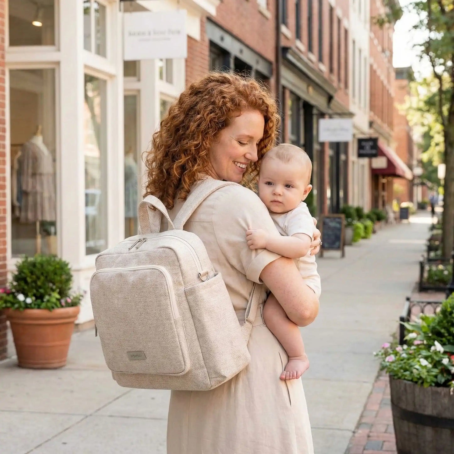 Sac à langer à dos