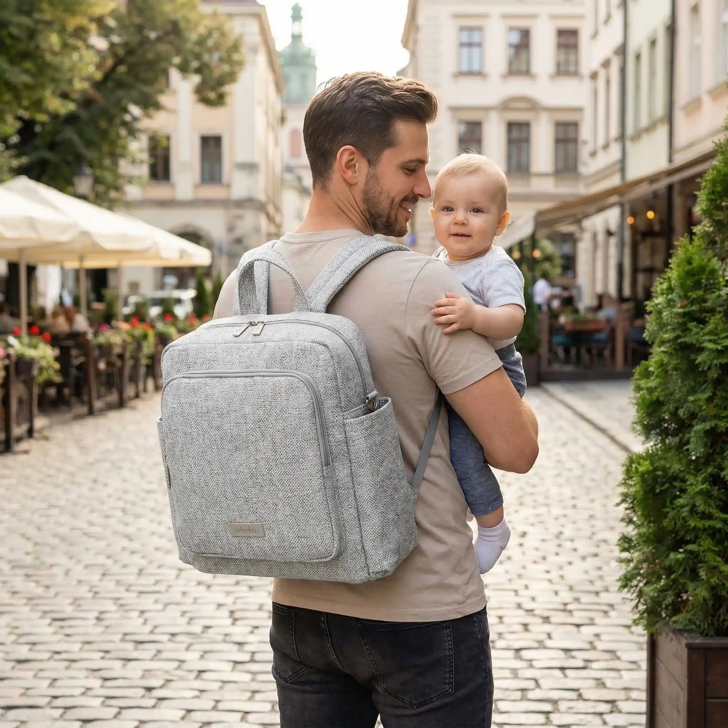 Sac à langer à dos