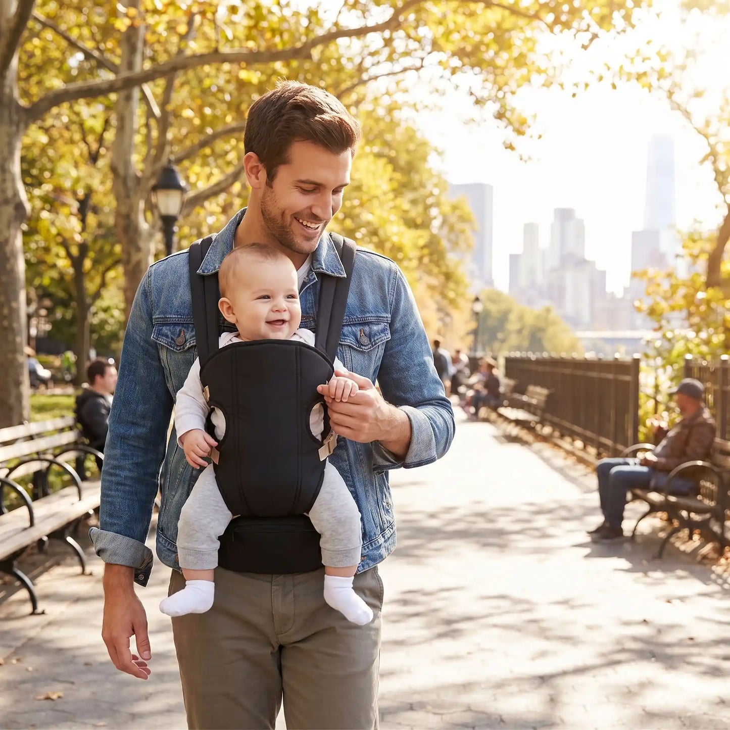 Porte bébé ergonomique | Nidoréa™