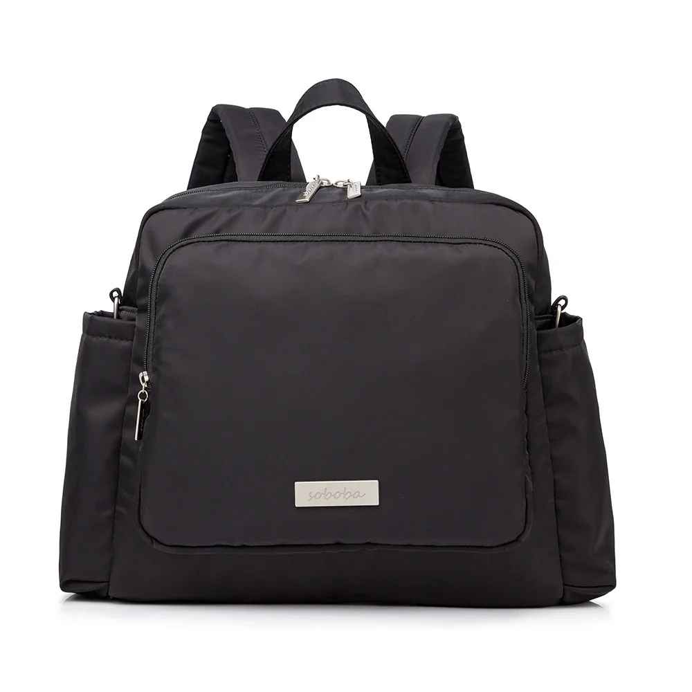 Sac à dos à langer Pratique et stylé-Noir
